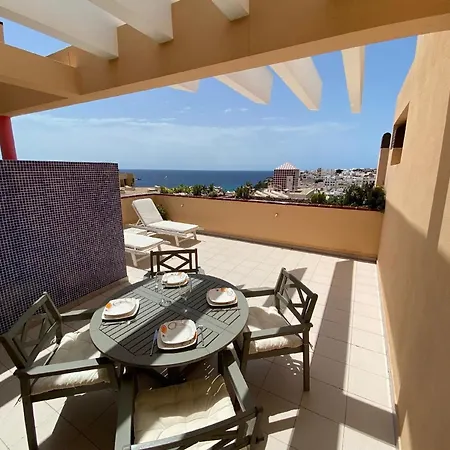 Tajinaste Mit Terrasse Und Meerblick
