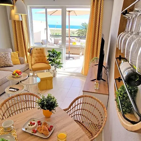 Apartment Sol, Morro Jable, Meerblick, Klimaanlage, Pool